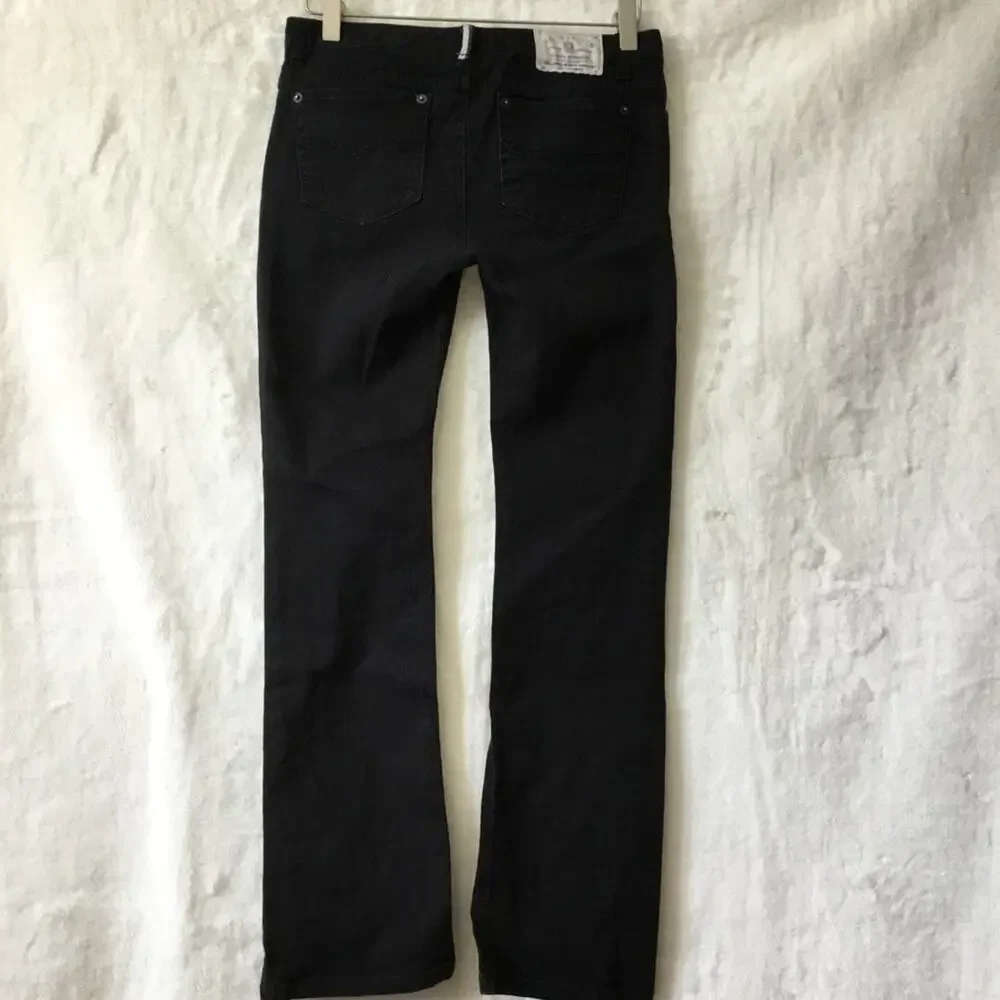 Ralph Lauren Girl Black Straight Leg Jeans